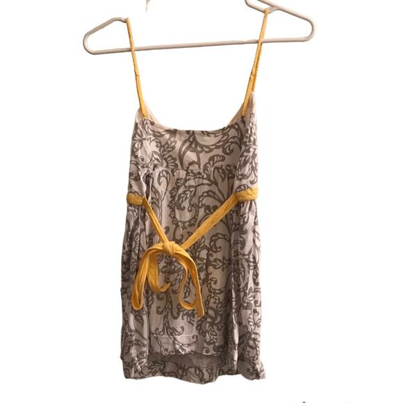 Aeropostale V-neck Braided Spaghetti Strap Top Size Medium - Picture 6 of 6